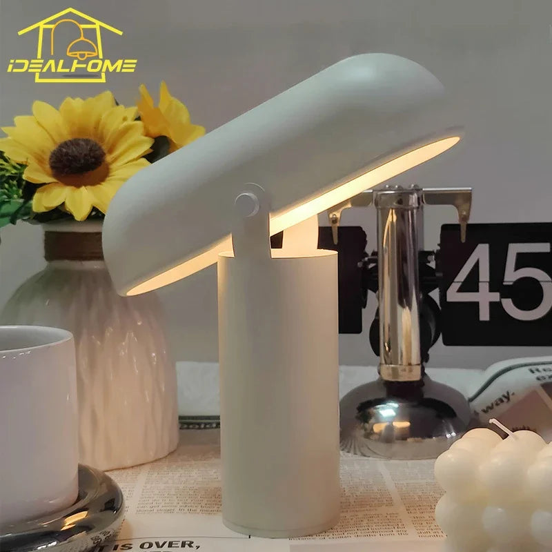 lampe à poser rechargeable minimaliste luxe avec interrupteur tactile - vue 3 sur 10