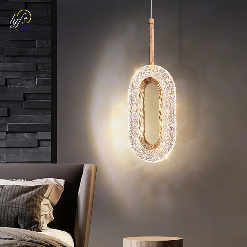 Suspension LED au design nordique suspendu