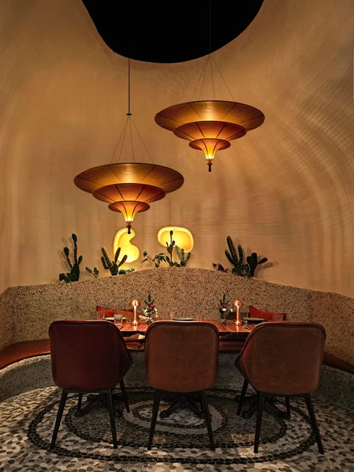 suspension wabi sabi pour décoration intérieure asiatique élégante - vue 5 sur 9