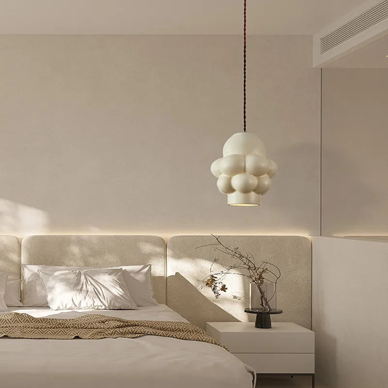 Suspension LED design Nordique Wabi Sabi - vue 6 sur 9