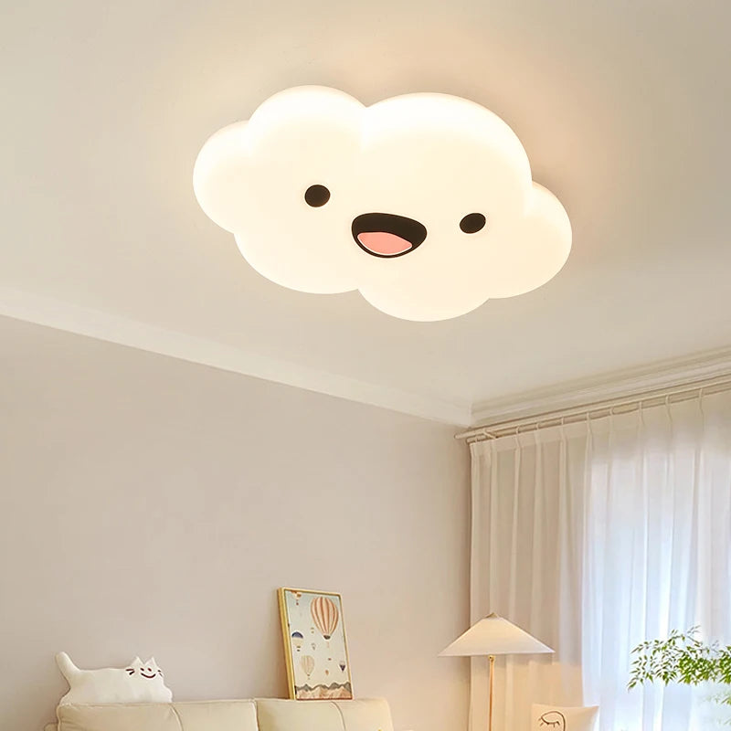 plafonnier moderne smiley visage pour éclairage intérieur - vue 4 sur 7