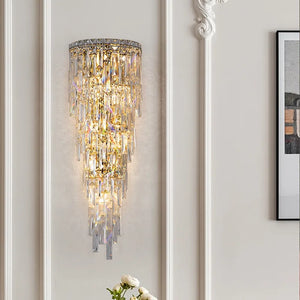 Crystal wall light for modern interior decoration