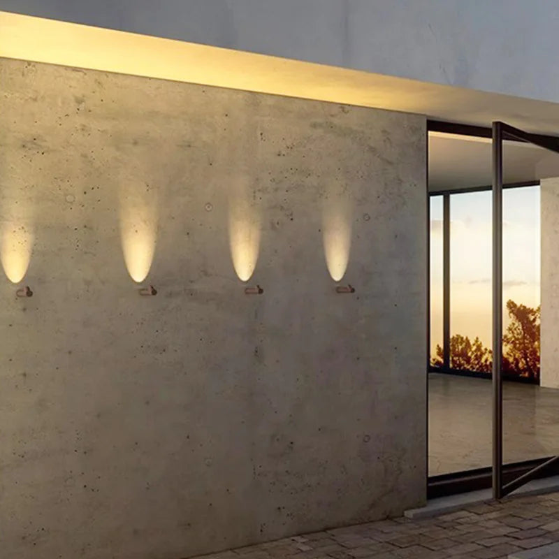 applique murale led minimaliste en bambou style nordique créative