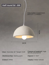 Nordic minimalist wabi sabi chandelier for restaurant and bar