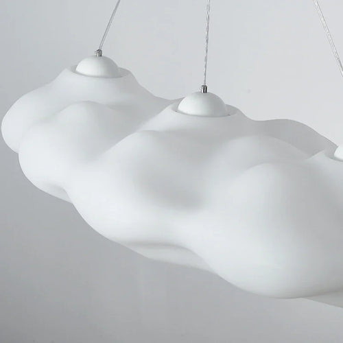 Modern minimalist cloud chandelier decorative indoor pendant light - vue 6 sur 8