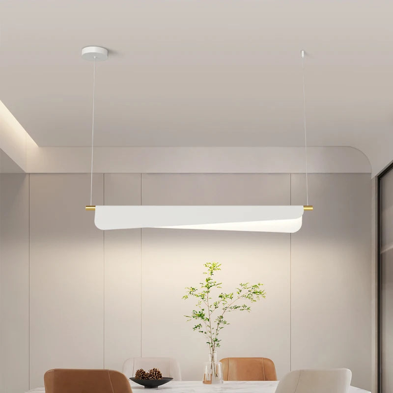 lustre nordique pour éclairage dans cuisine bar restaurant - vue 5 sur 7