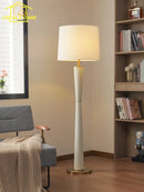 Minimalist nordic design leather floor lamp decorative iron