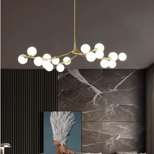 Modern pendant light minimalist dimmable indoor decor - vue 6 sur 12