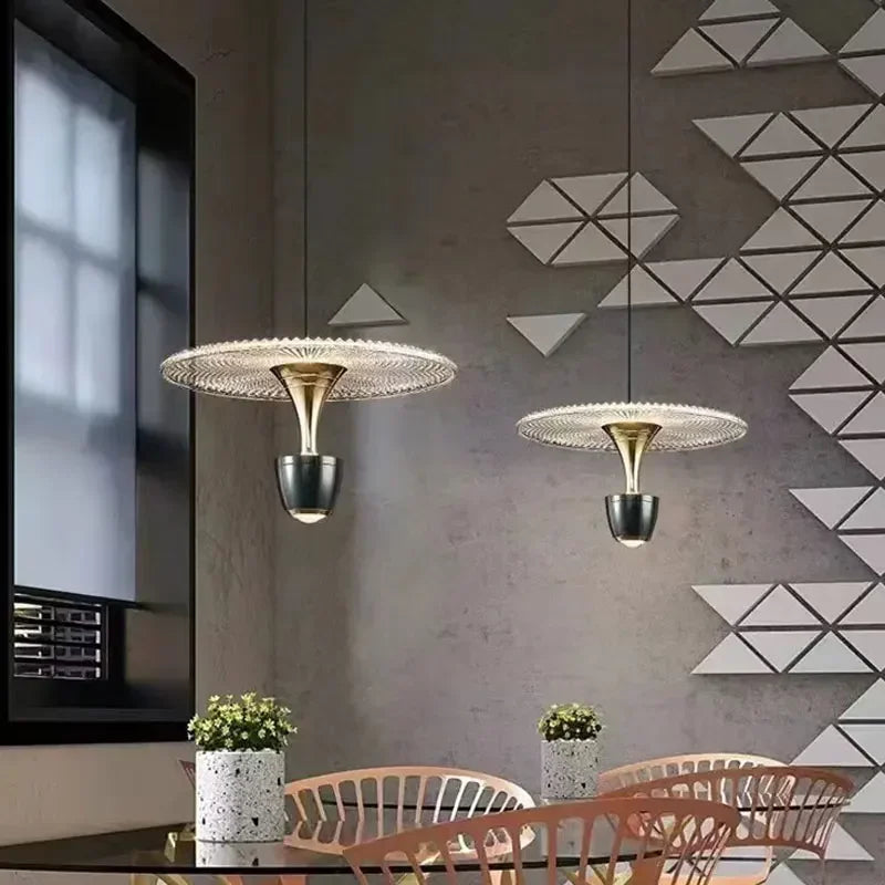 suspension design pour décoration intérieure luminaires réglables - vue 5 sur 8