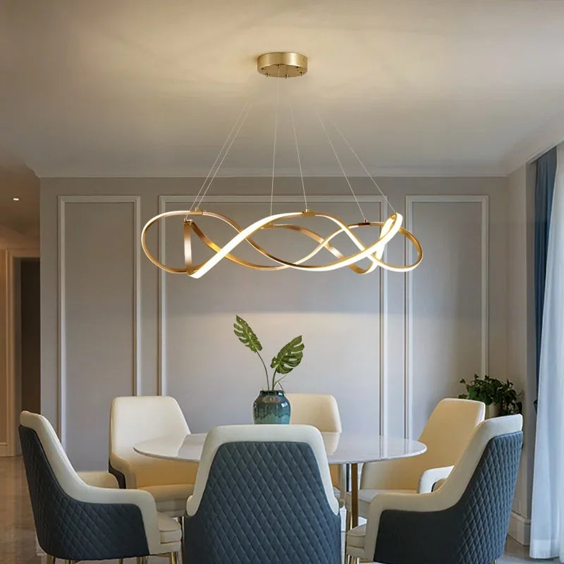 plafonnier led moderne pour décoration intérieure élégante - vue 4 sur 12