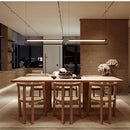 Modern forged iron pendant light minimalist nordic design