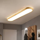 Lustre LED au Design nordique moderne en bois