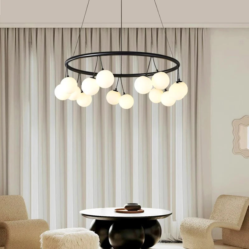 Lustre Salon décoration salon chambre décor salle à manger LED lumières pour chambre intérieur - vue 5 sur 9
