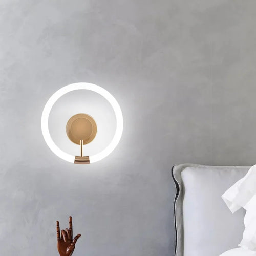 applique murale nordique moderne à led design contemporain pour intérieur - vue 4 sur 7