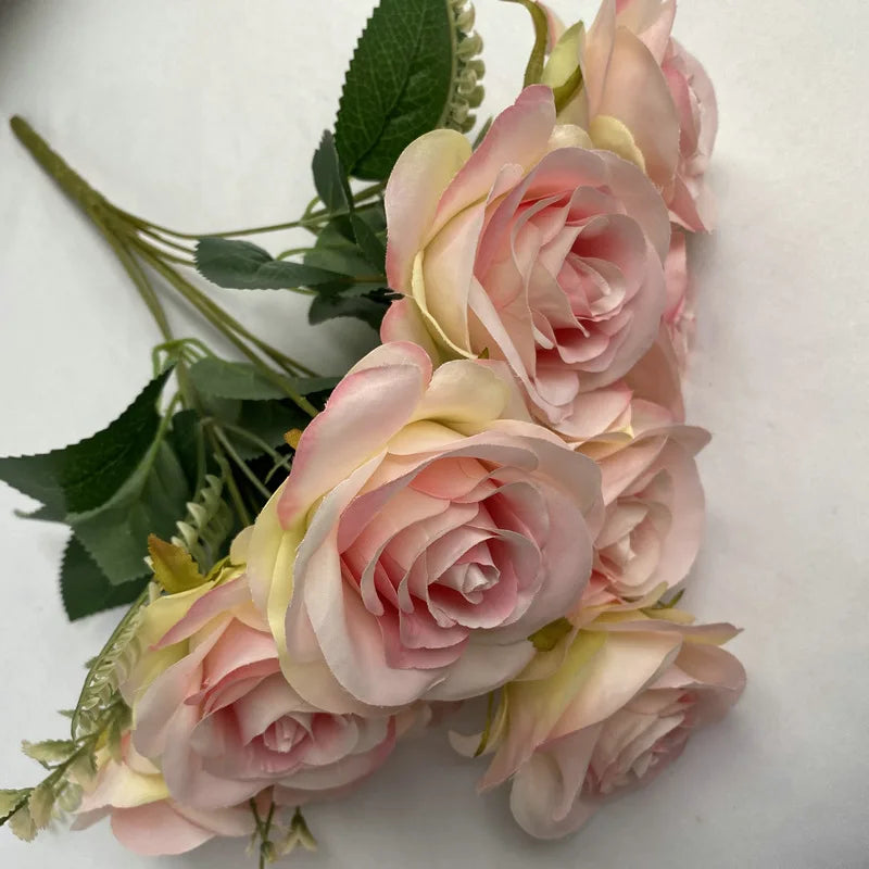 bouquets de roses artificielles pour décoration intérieure et extérieure - vue 14 sur 17