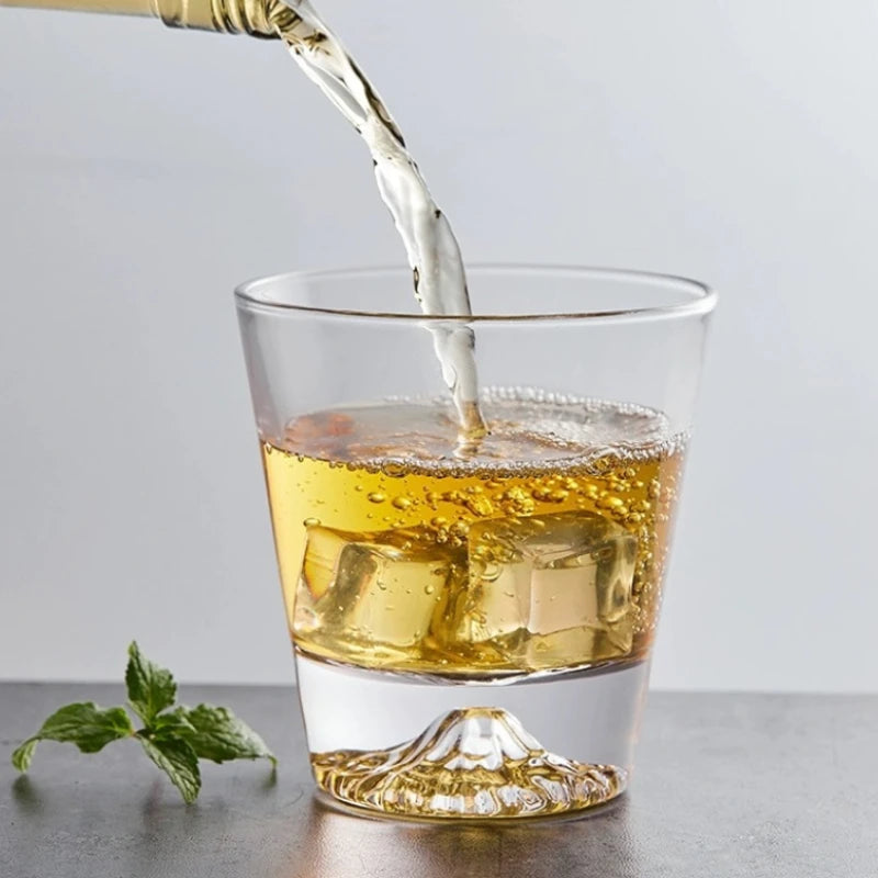 Ensemble 4 verres motif mont fuji montagne 310ml