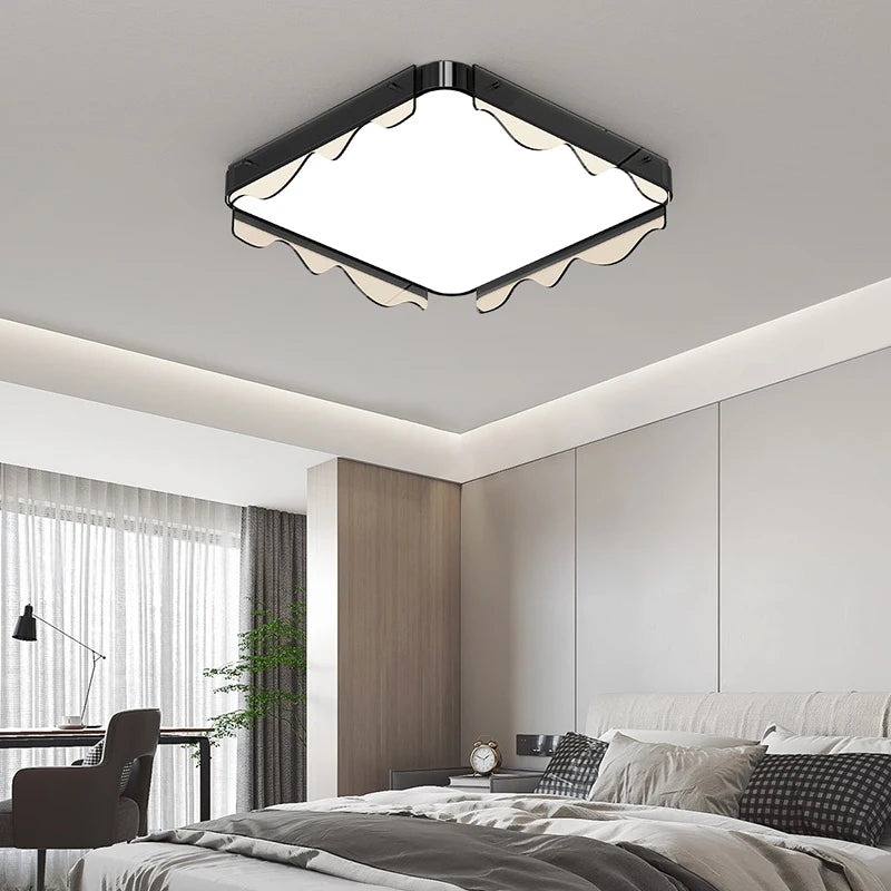 Creative minimalist ceiling light with eye protection nordic ambience - vue 3 sur 10