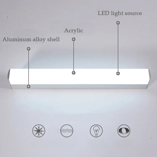 Applique murale LED pour miroir - vue 6 sur 6