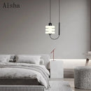 lustre en verre design nordique pour décoration intérieure élégante
