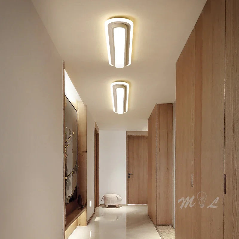 plafonnier moderne à led pour éclairage intérieur décoratif - vue 4 sur 14