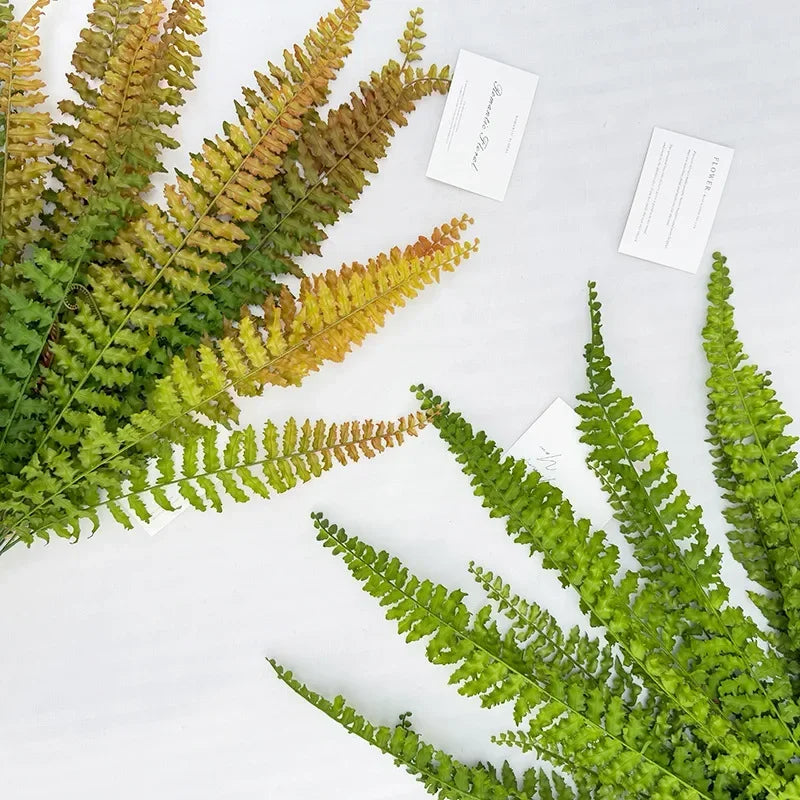 feuilles de fougère artificielles pour décoration festive 14 pièces - vue 2 sur 6