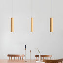 suspension moderne en bois pour éclairage intérieur design