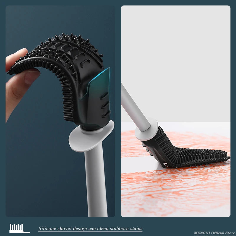 brosse de toilette luxe murale nettoyage rapide accessoires salle de bain - vue 6 sur 12
