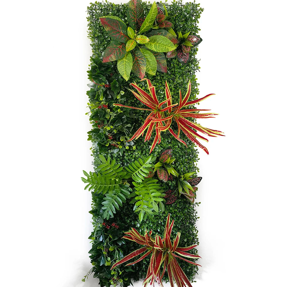 décoration murale artificielle herbe chlorophytum pour jardin et événements - vue 19 sur 23