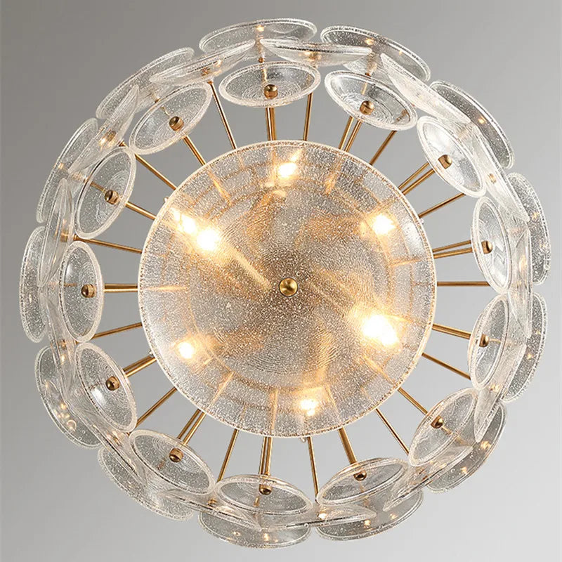 lustre led design nordique moderne de luxe intérieur - vue 6 sur 9