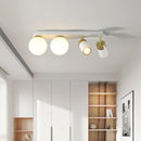 Modern minimalist nordic design glass LED ceiling light