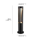 Contemporary outdoor LED lamp for garden and courtyard