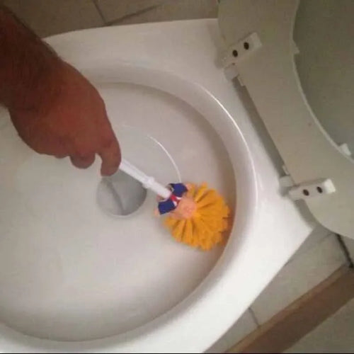 nettoyant créatif brosse ensemble pour toilettes et salle de bain - vue 5 sur 6