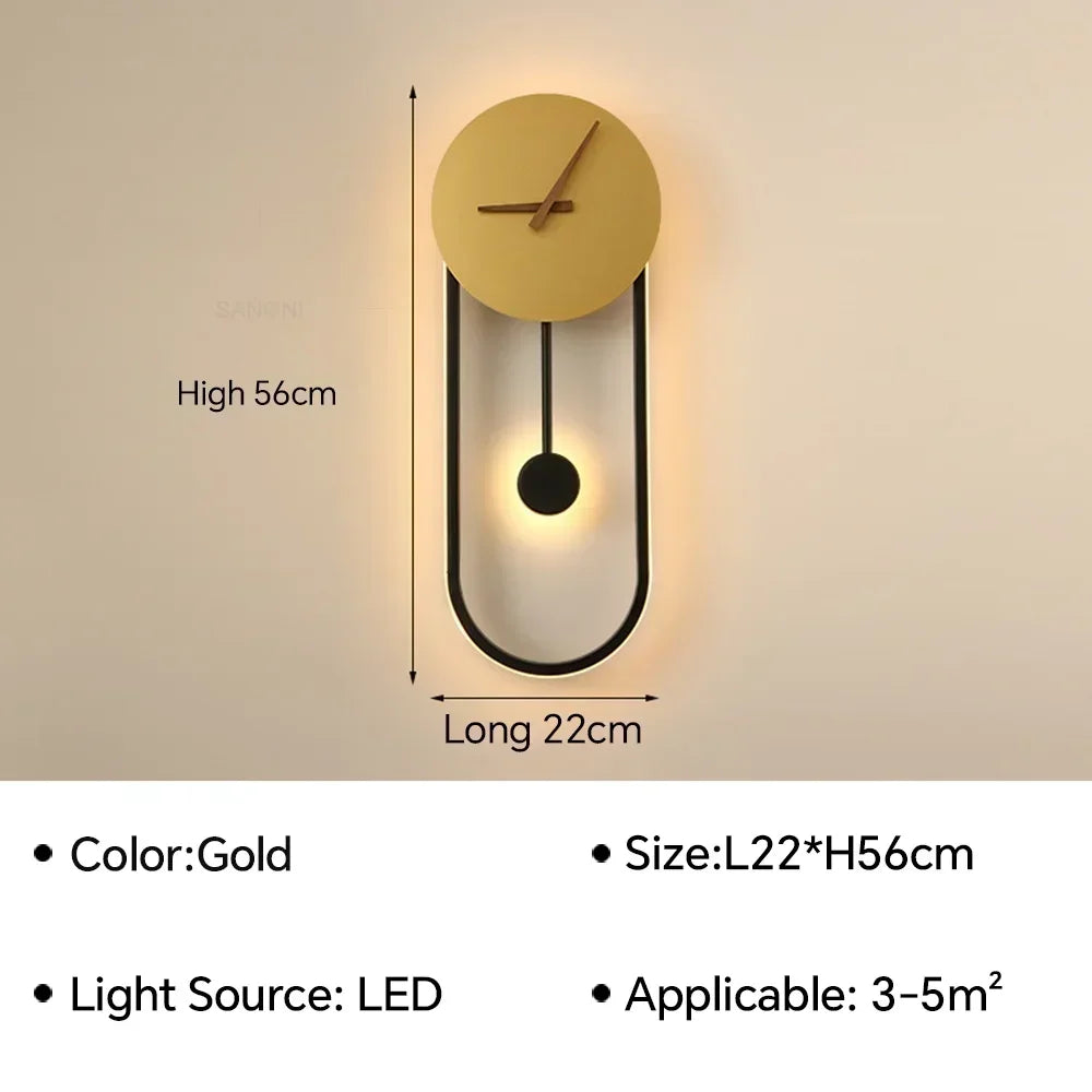 applique murale moderne à led pour décoration intérieure élégante - vue 16 sur 23