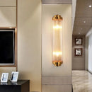 applique murale réglable en or avec lampe en cristal de luxe led