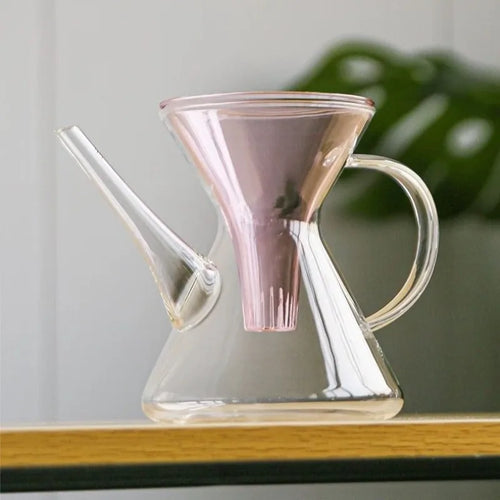 Théière kung fu verre infusion rapide avec filtre