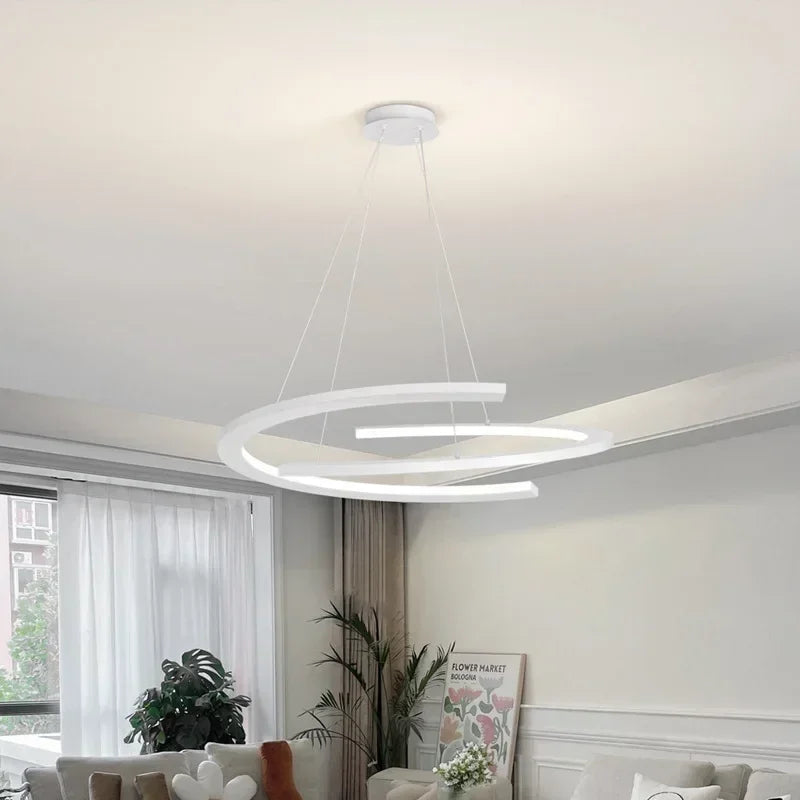 suspension à led moderne pour décoration intérieure élégante - vue 6 sur 21