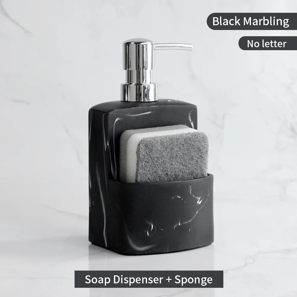distributeur de savon liquide avec rangement pour accessoires de cuisine - vue 14 sur 14