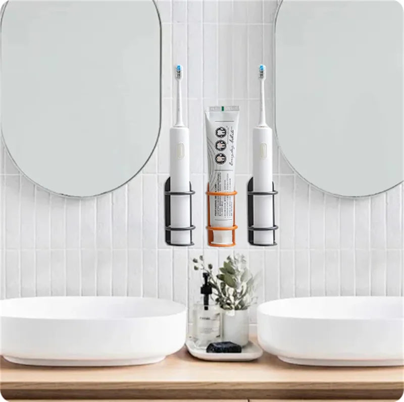 support mural pour accessoires de salle de bain organisateur pratique - vue 10 sur 12