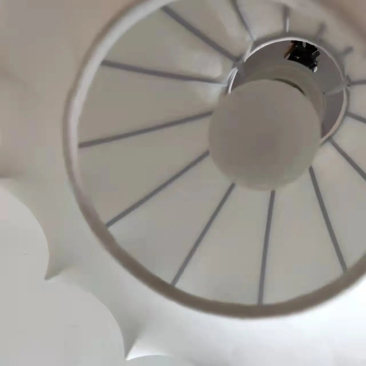lustre en soie nordique pour décoration intérieure élégante - vue 3 sur 6