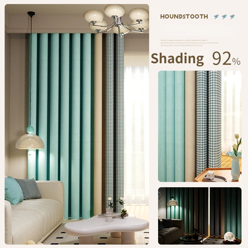 Rideau occultant moderne minimaliste pour salon et chambre - vue 10 sur 10