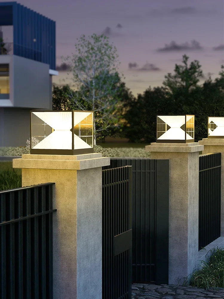 lampes solaires à led pour décoration extérieure de jardin - vue 5 sur 7