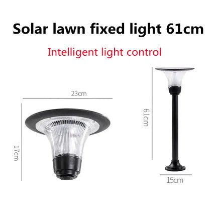 Solar LED garden lamp for outdoor paths and garden - vue 12 sur 13