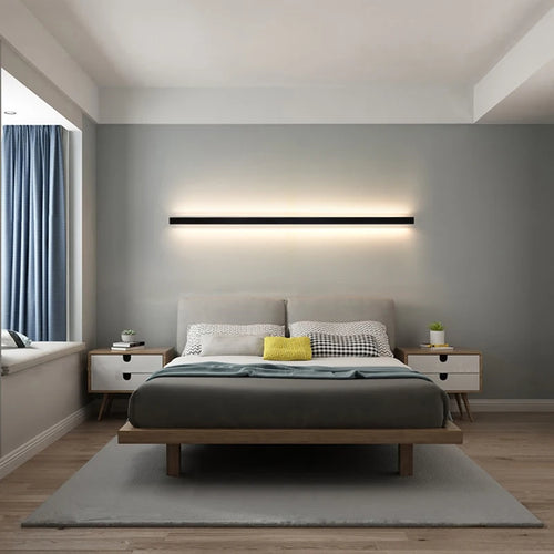 Minimalist LED wall light for modern Nordic interior decor - vue 5 sur 11