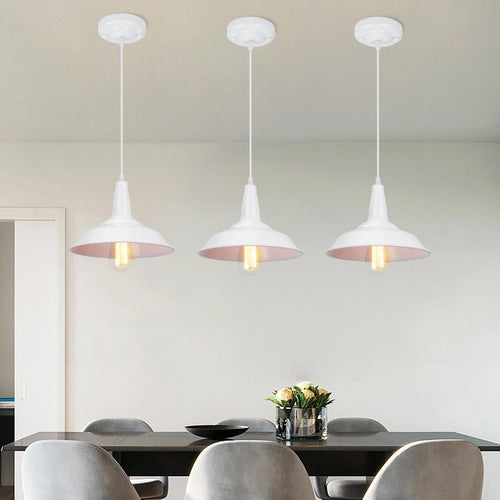 lampes suspendues modernes en aluminium led style industriel