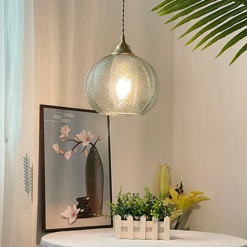lustre design en verre pour décoration intérieure créative - vue 4 sur 5