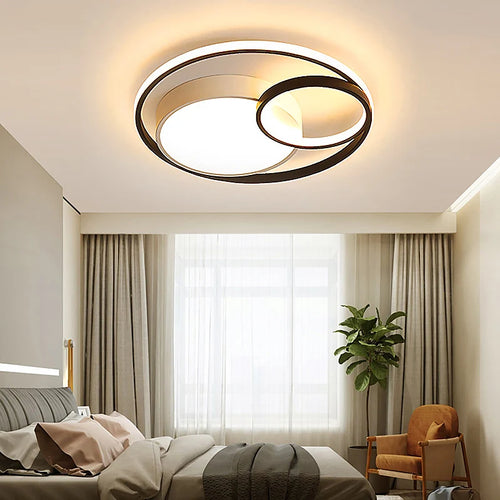 Modern minimalist LED ceiling light decorative indoor lighting - vue 4 sur 18