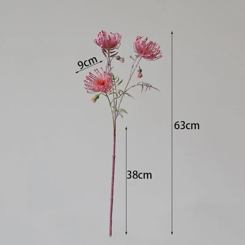fleurs artificielles leucospermum pour décoration de mariage - vue 7 sur 10