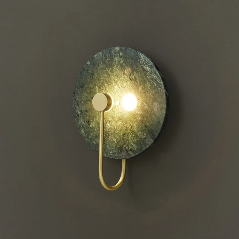 applique murale led de luxe en marbre pour hôtel - vue 2 sur 9