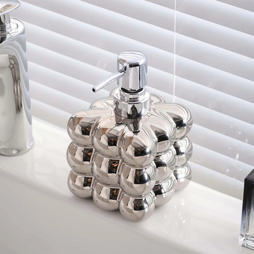distributeur rechargeable de shampoing et savon moussant