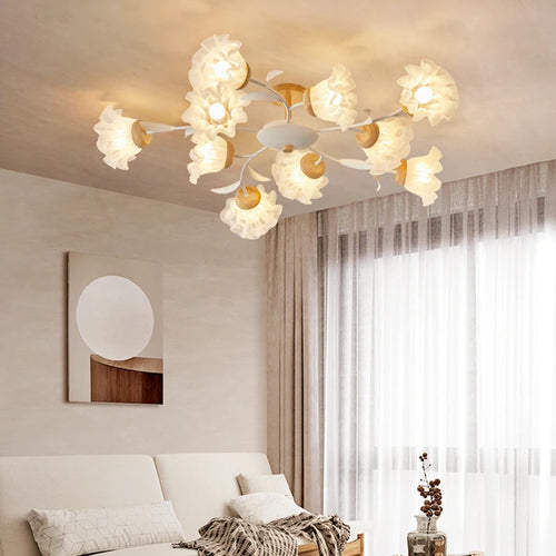 plafonnier moderne avec télécommande pour un intérieur élégant